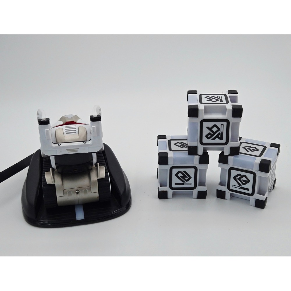 Anki Cozmo Robot with Charger and 3 Interactive Power Cubes